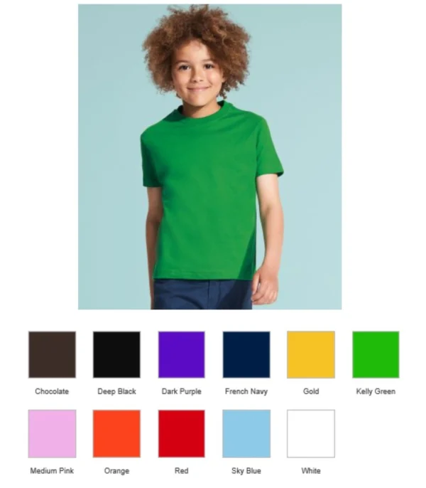 Sol's 11770 Kid's Imperial Heavy Tee Shirt